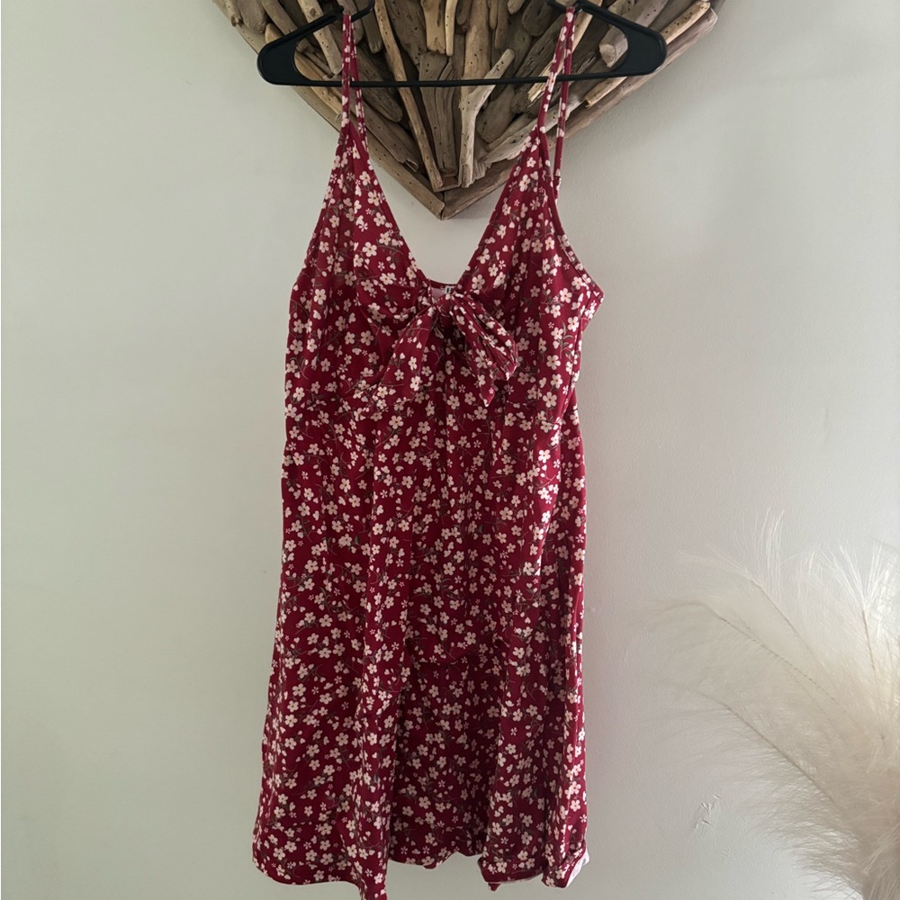 Large huhot floral dress